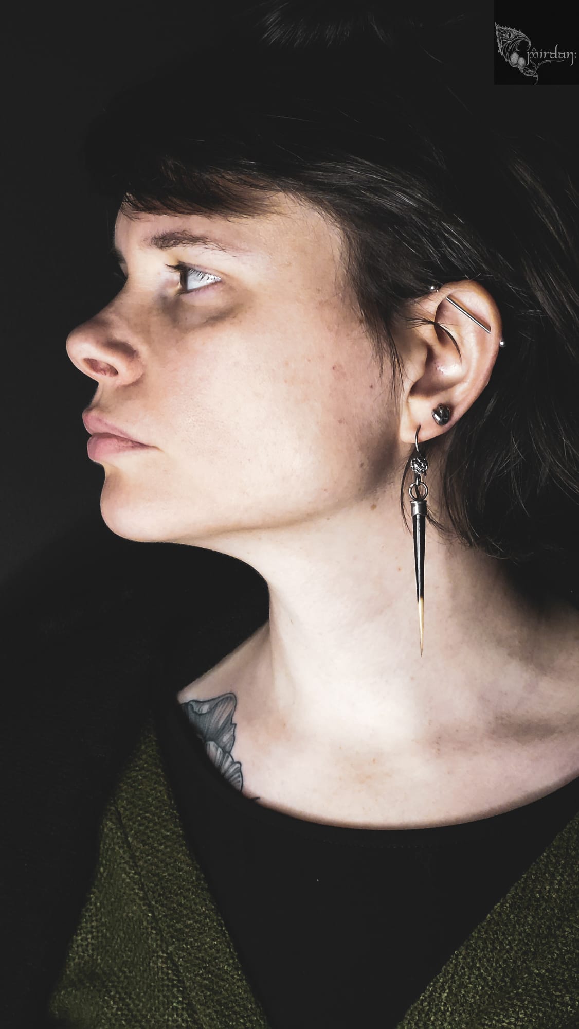 Nocturne Quill Earrings