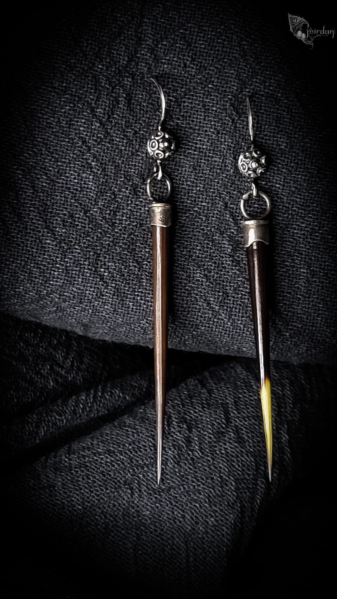 Nocturne Quill Earrings