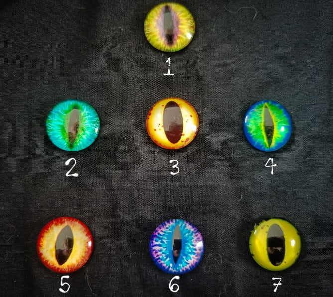 silver 925 brooch textured polished resin eye colours colors color colour